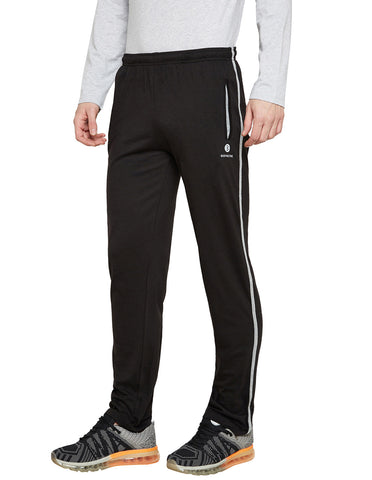 Bodyactive Track Pant with Zipper pocket-L8-BK