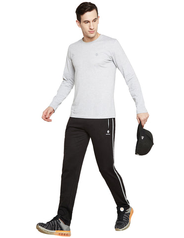 Bodyactive Track Pant with Zipper pocket-L8-BK