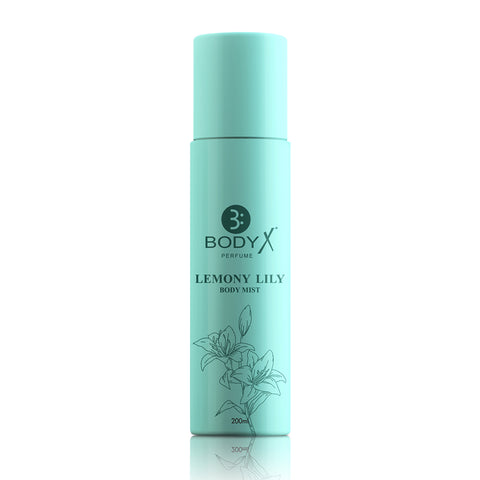 BodyX Unisex Perfume LEMONY LILY 200ML