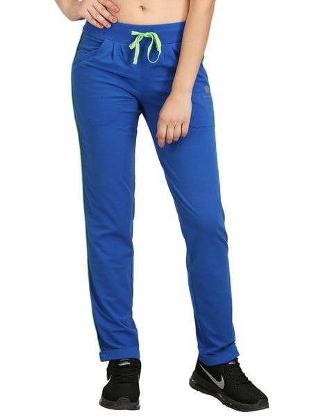Bodyactive Women Royal Blue Trackpant-LL1-RBL