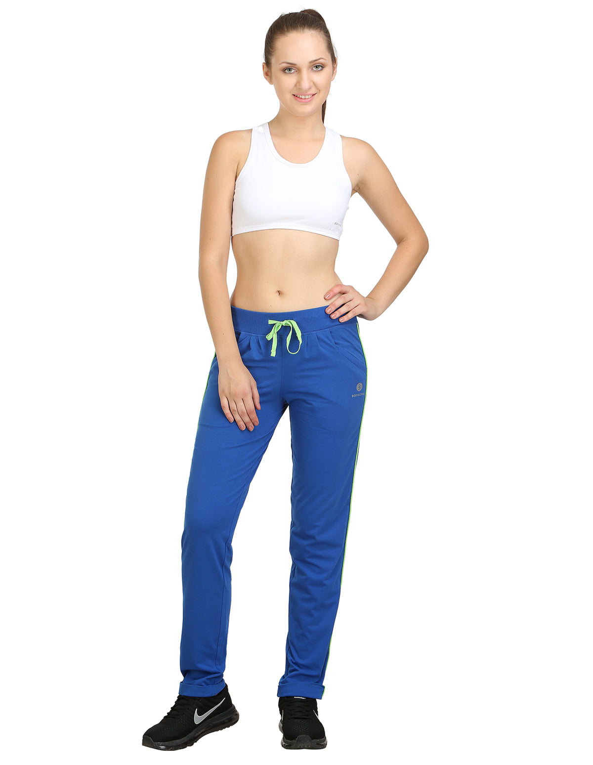 Bodyactive Women Royal Blue Trackpant-LL1-RBL
