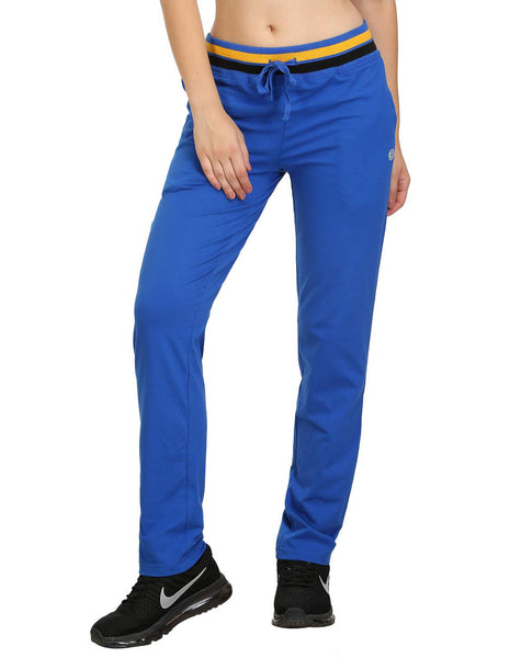 Bodyactive Women Royal Blue Trackpant-LL3-RBL
