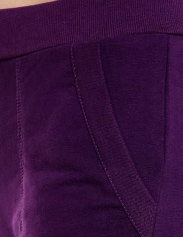 Bodyactive Women Dark Purple Trackpant-LL5-DPU