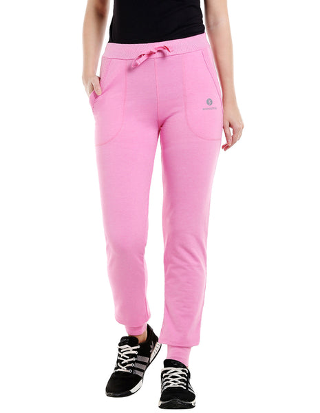 Bodyactive Women Light Pink Trackpant-LL5-LPI