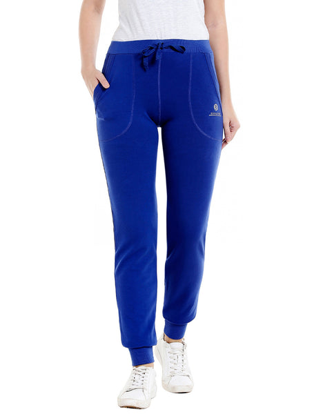 Bodyactive Women Royal Blue Trackpant-LL5-RBL