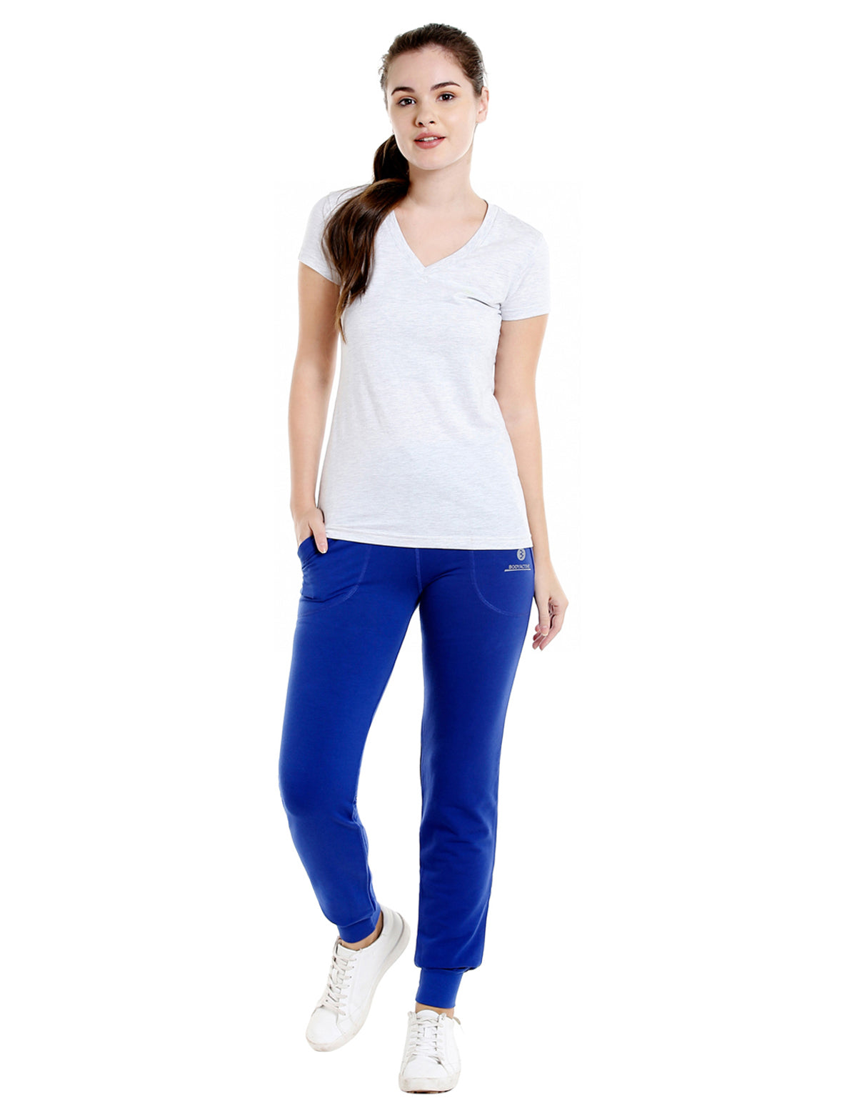 Bodyactive Women Royal Blue Trackpant-LL5-RBL