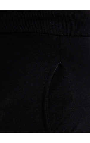 Bodyactive Women Black Track-pants-LL6-BLK