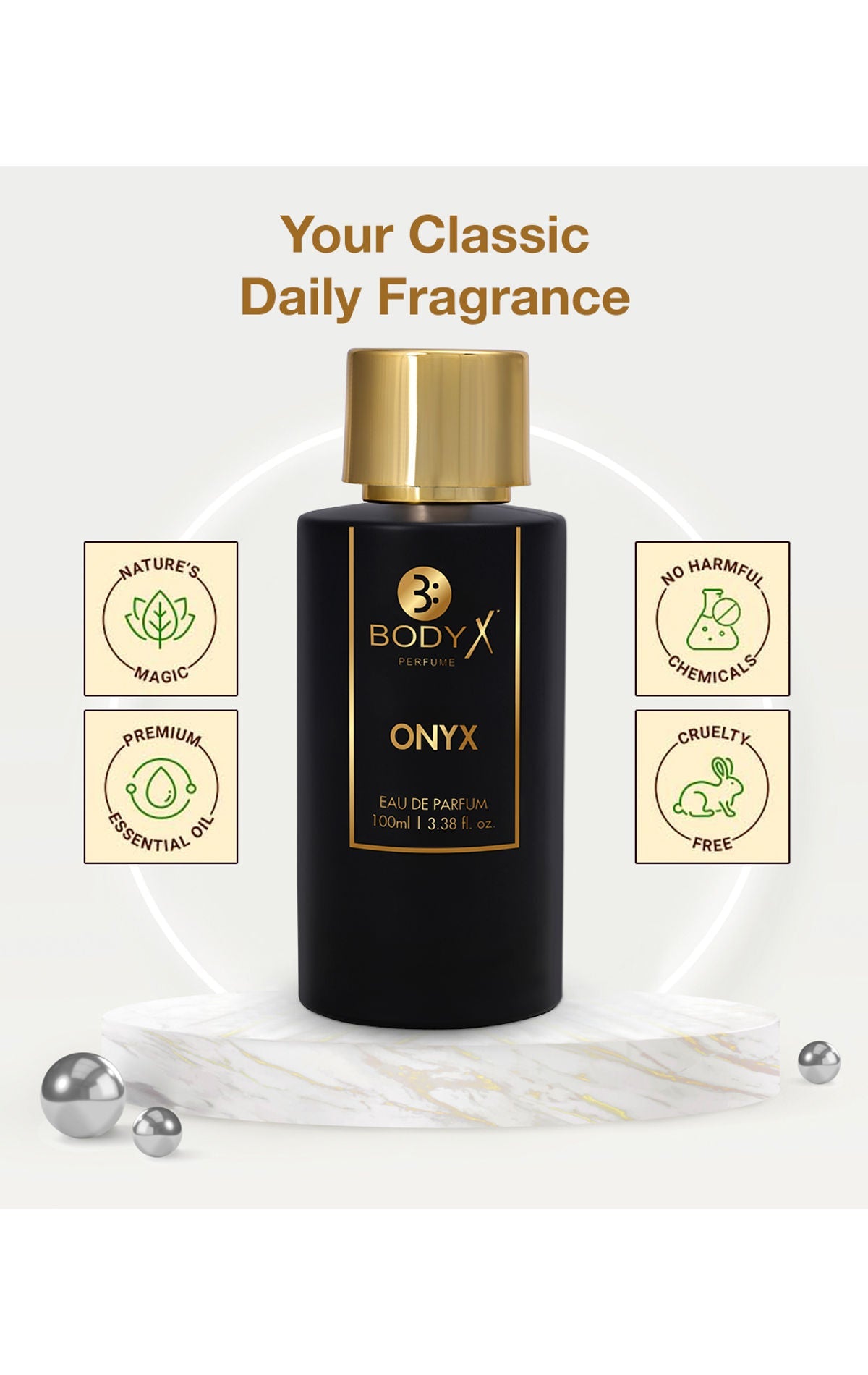BodyX Unisex Perfume OYNX EDP