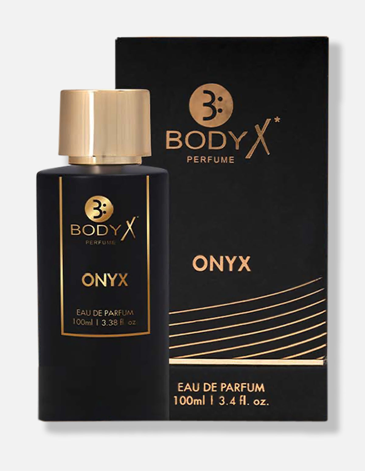 BodyX Onyx Eau De Parfum for Men – 100ml Long-Lasting Masculine Fragrance