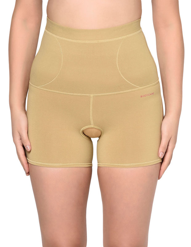 Bodycare Shaper Shorts, Tummy Control Shorts, Mid-Thigh High Waisted Body Shaper -S-33Skin