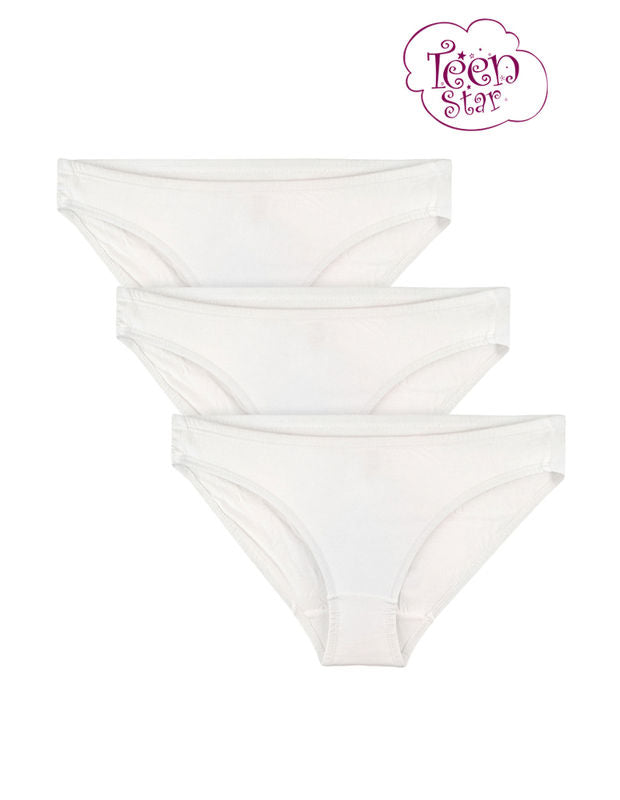Bodycare Teenager Panties in Pack of 3-T-1102W