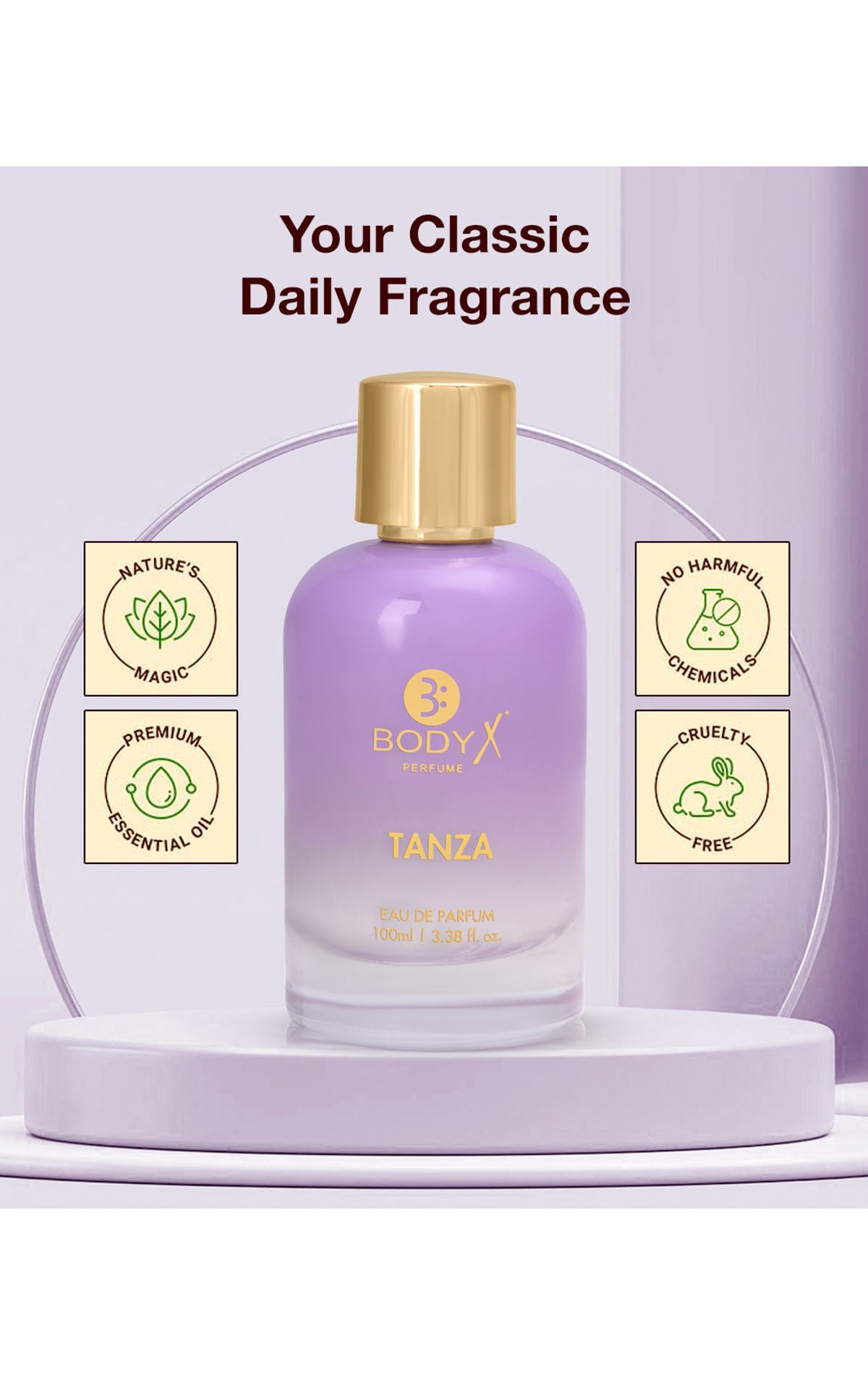 BodyX Unisex Perfume TANZA EDP