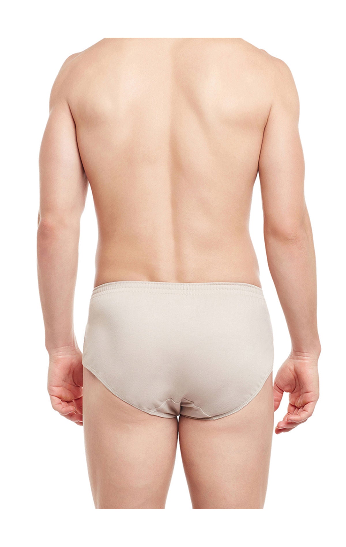 BodyX Solid Briefs-Pack of 2-TUTO-Beige