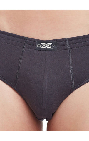 BodyX Solid Briefs-Pack of 2-TUTO-Navy