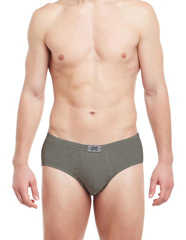 BodyX Solid Briefs-Pack of 2-TUTO-Steel Grey
