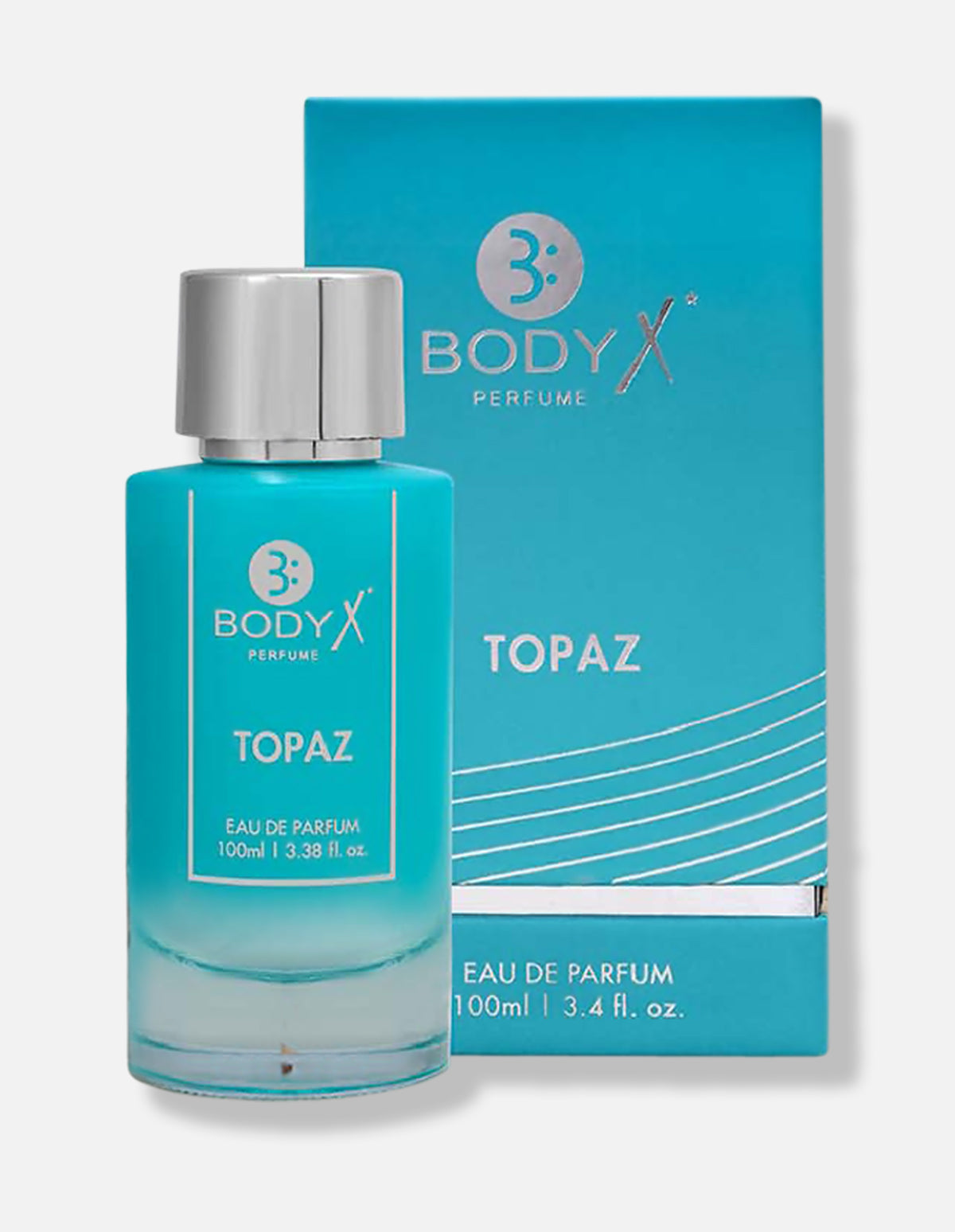 BodyX Topaz Eau De Parfum for Men – 100ml Long-Lasting Masculine Fragrance