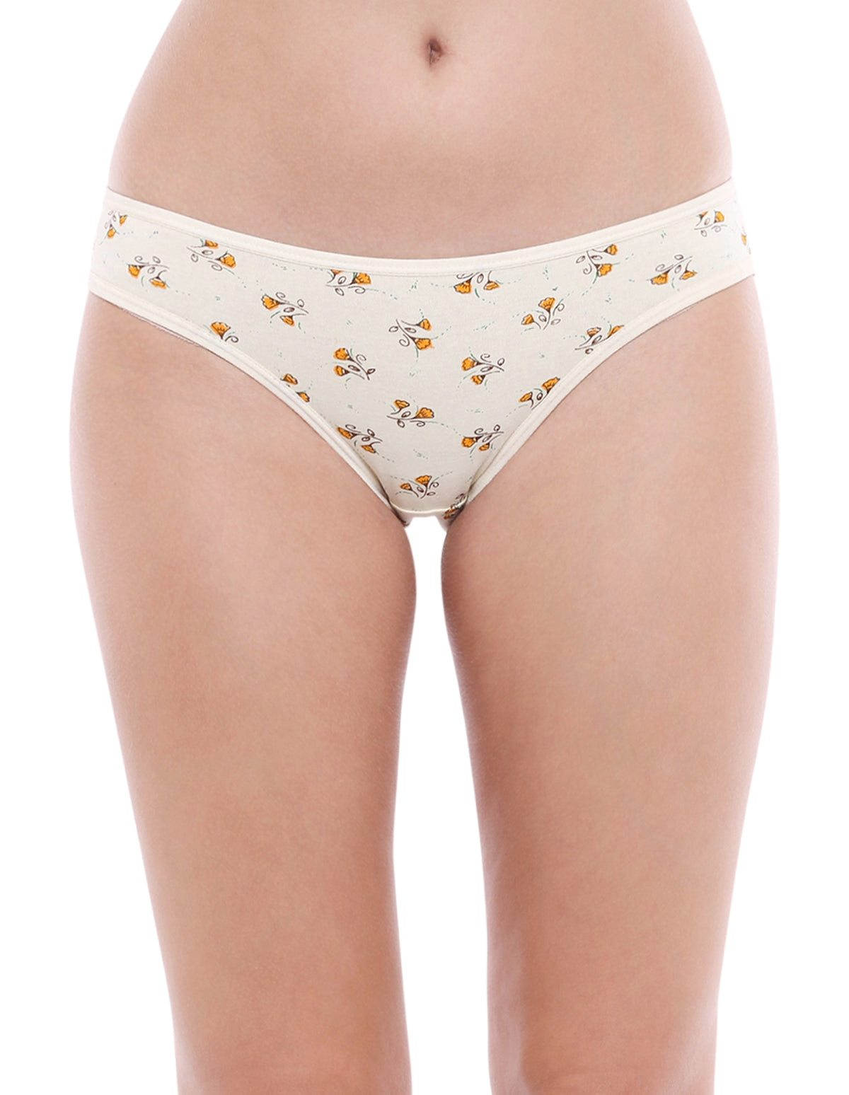 Bodycare 100% Cotton Printed High Cut Panty-12000