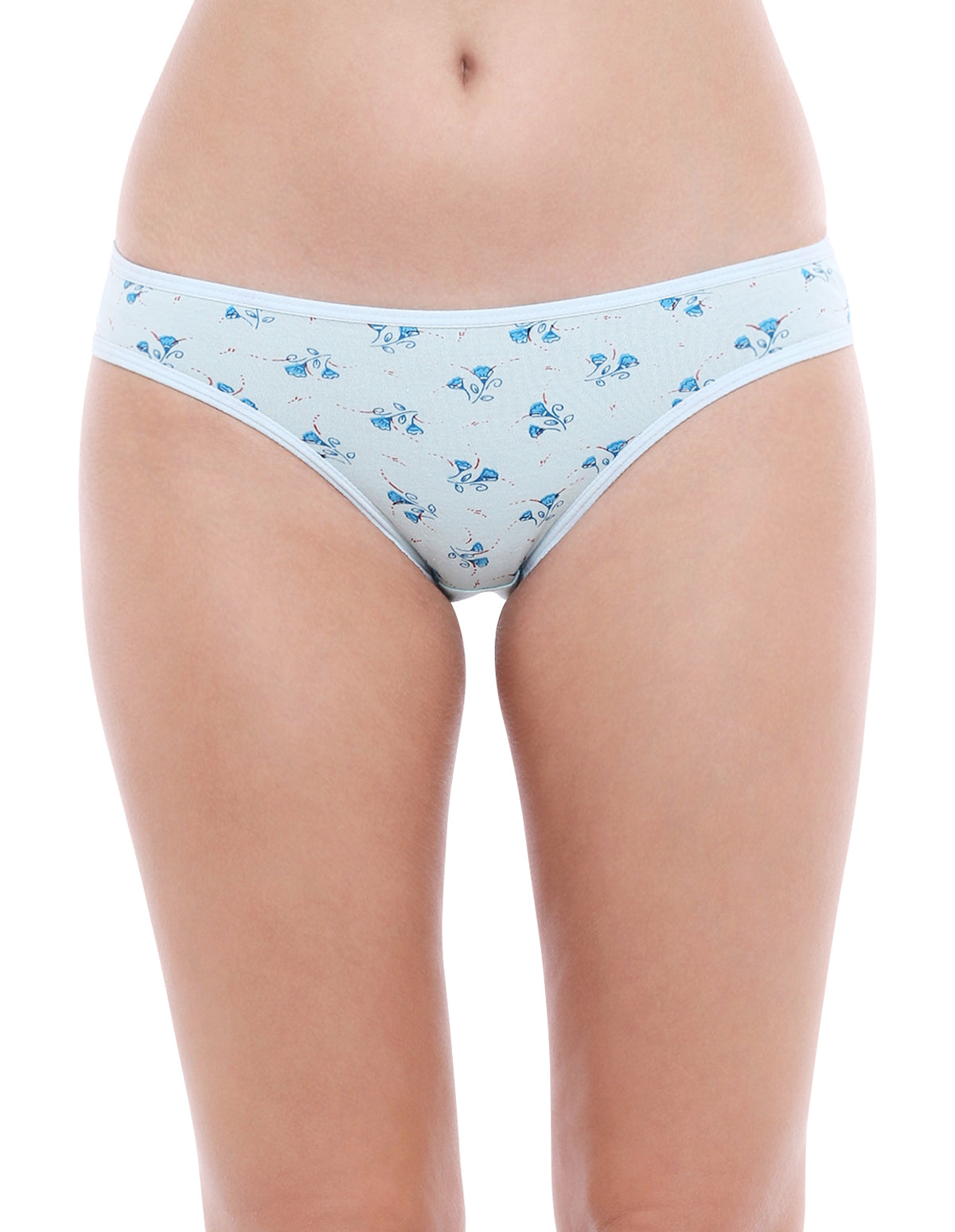 Bodycare 100% Cotton Printed High Cut Panty-12000