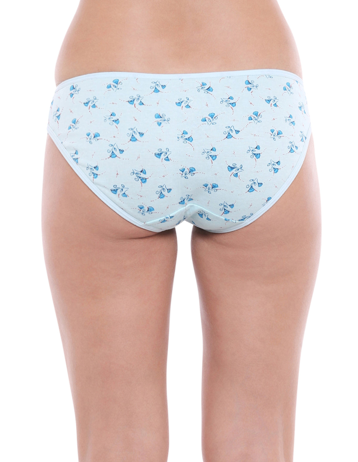 Bodycare 100% Cotton Printed High Cut Panty-12000