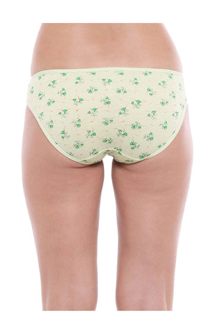 Bodycare 100% Cotton Printed High Cut Panty