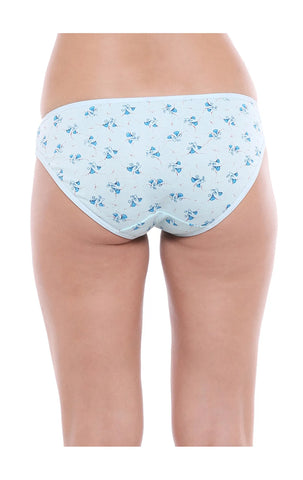 Bodycare 100% Cotton Printed High Cut Panty-12000