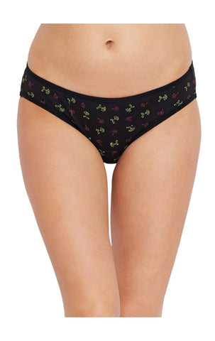 Pack of 3 Bodycare Assorted Cotton Printed Bikini Briefs-13000