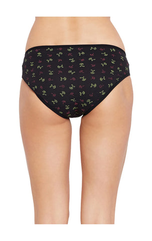 Pack of 3 Bodycare Assorted Cotton Printed Bikini Briefs-13000