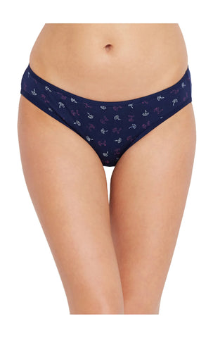 Pack of 3 Bodycare Assorted Cotton Printed Bikini Briefs-13000