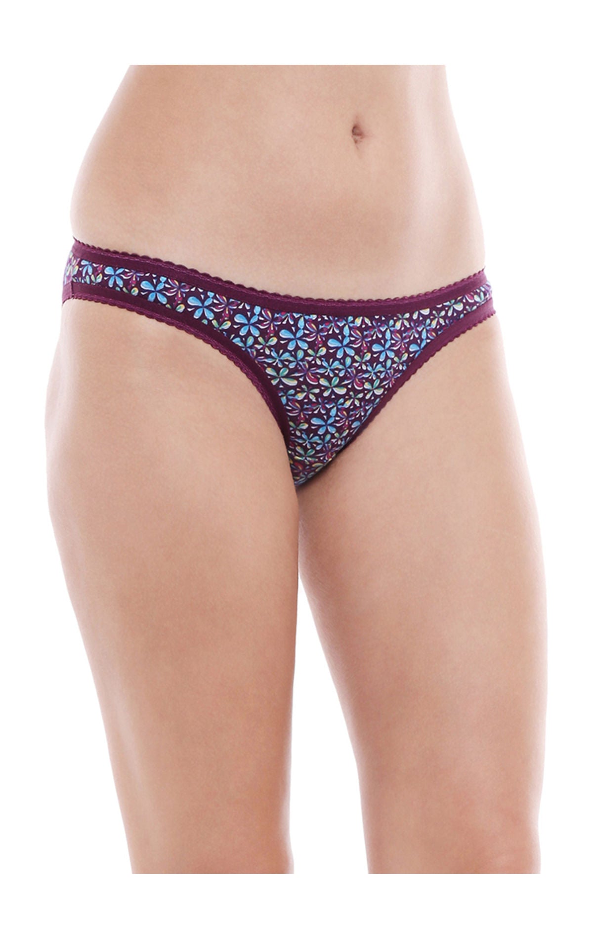 BODYCARE Pack of 3  Assorted Printed Bikini Briefs-1376