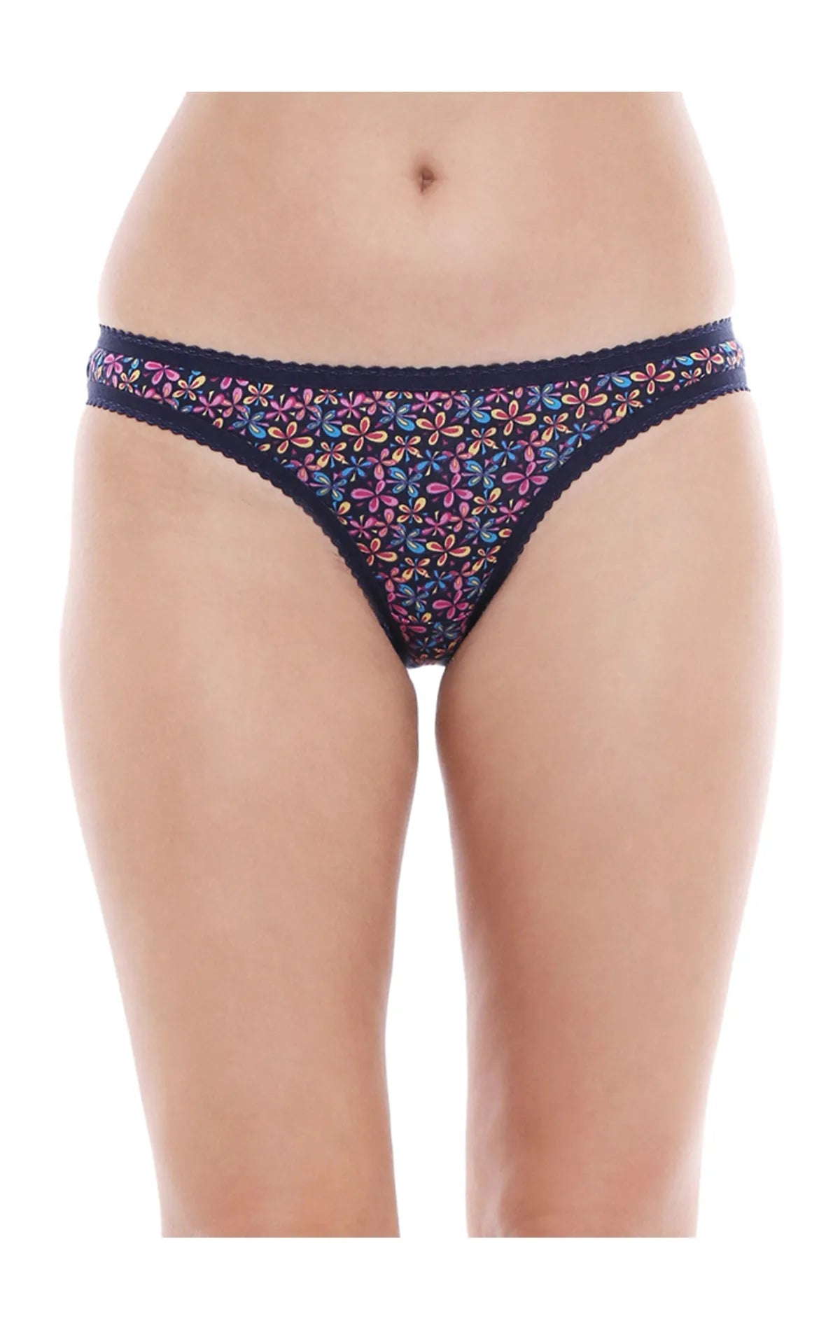 BODYCARE Pack of 3  Assorted Printed Bikini Briefs-1376