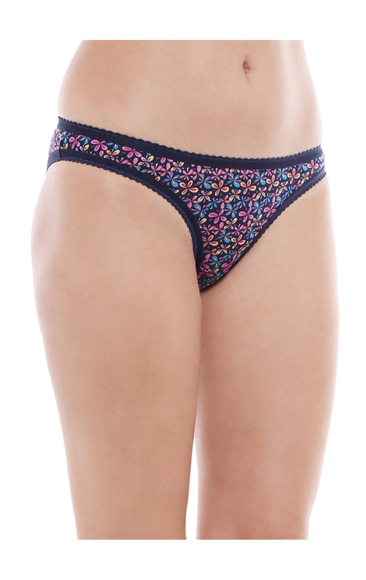 BODYCARE Pack of 3  Assorted Printed Bikini Briefs-1376