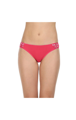 Pack of 3 Bikini Style Cotton Briefs in Assorted colors-1472