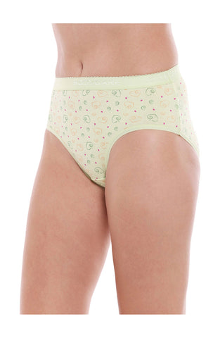 Pack of 3 Printed Cotton Briefs in Assorted colors-15000