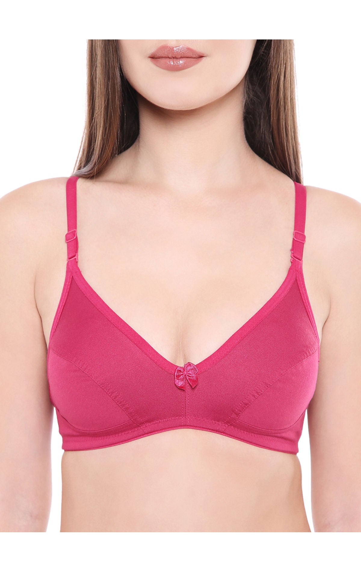 Perfect Coverage Bra-1518-RED