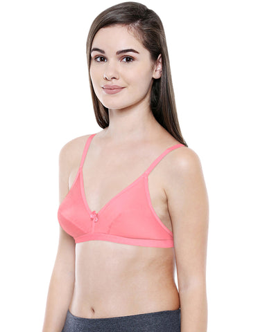 Perfect Coverage Bra-1524-Pink