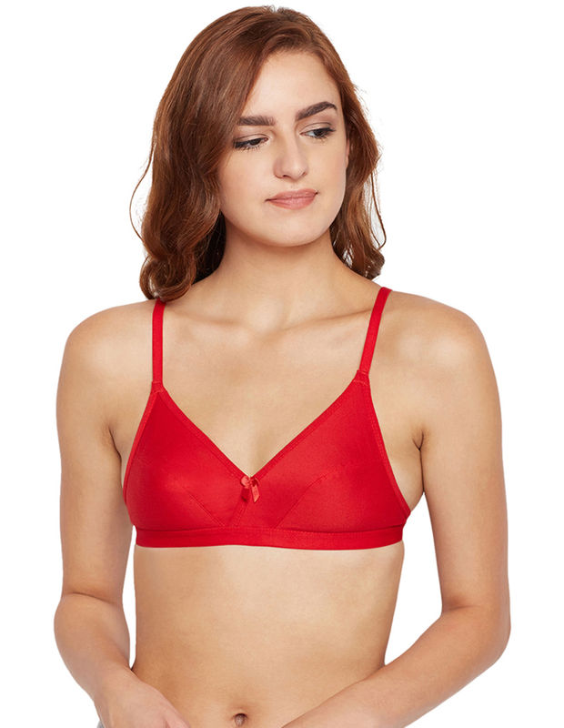 Perfect Coverage Bra-1524-RED