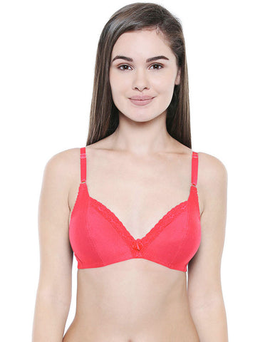 Basic Comfort Bra-1526Red