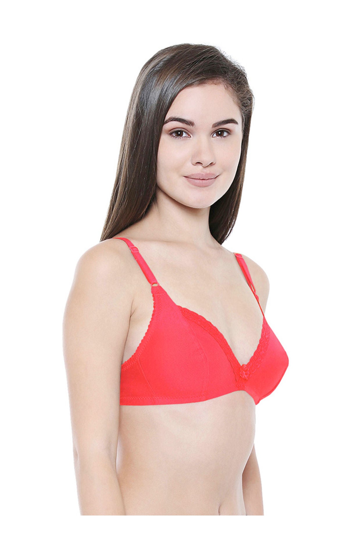 Basic Comfort Bra-1526Red