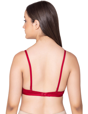 Bodycare polycotton wirefree convertible straps comfortable non padded bra-1531MH