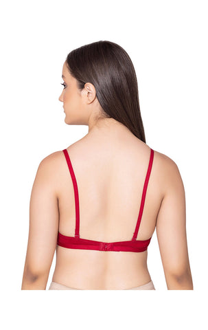 Bodycare polycotton wirefree convertible straps comfortable non padded bra-1531MH