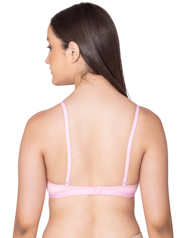 Bodycare polycotton wirefree convertible straps comfortable non padded bra-1531PI