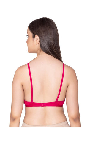 Bodycare polycotton wirefree convertible straps comfortable non padded bra-1531RA