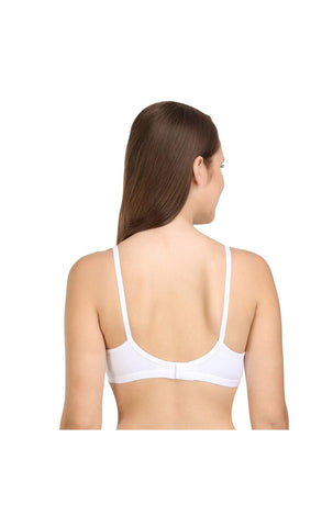 Bodycare cotton non padded solid bra 1532