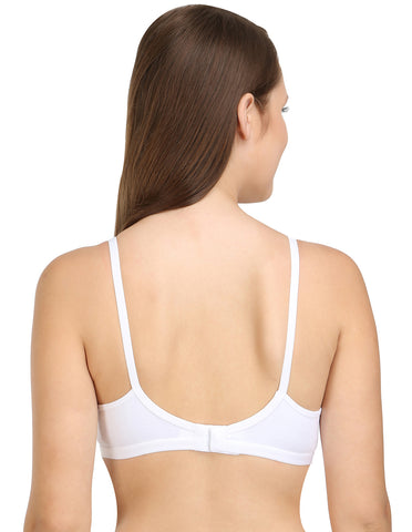 Bodycare cotton non padded solid bra 1532