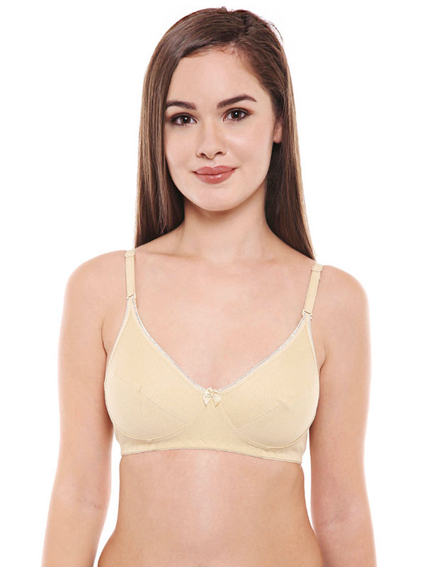 Perfect Coverage Bra-1550PY with free transparent strap