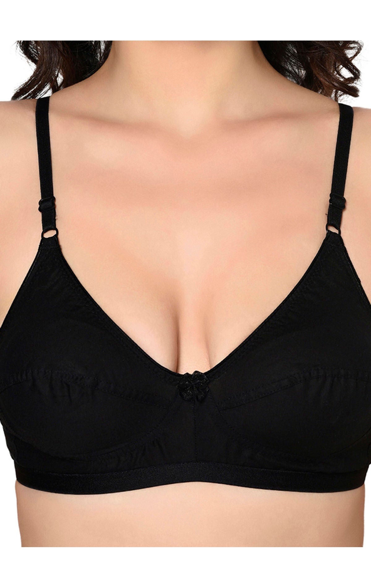 Bodycare Seamed, Non Padded Bra-1552B