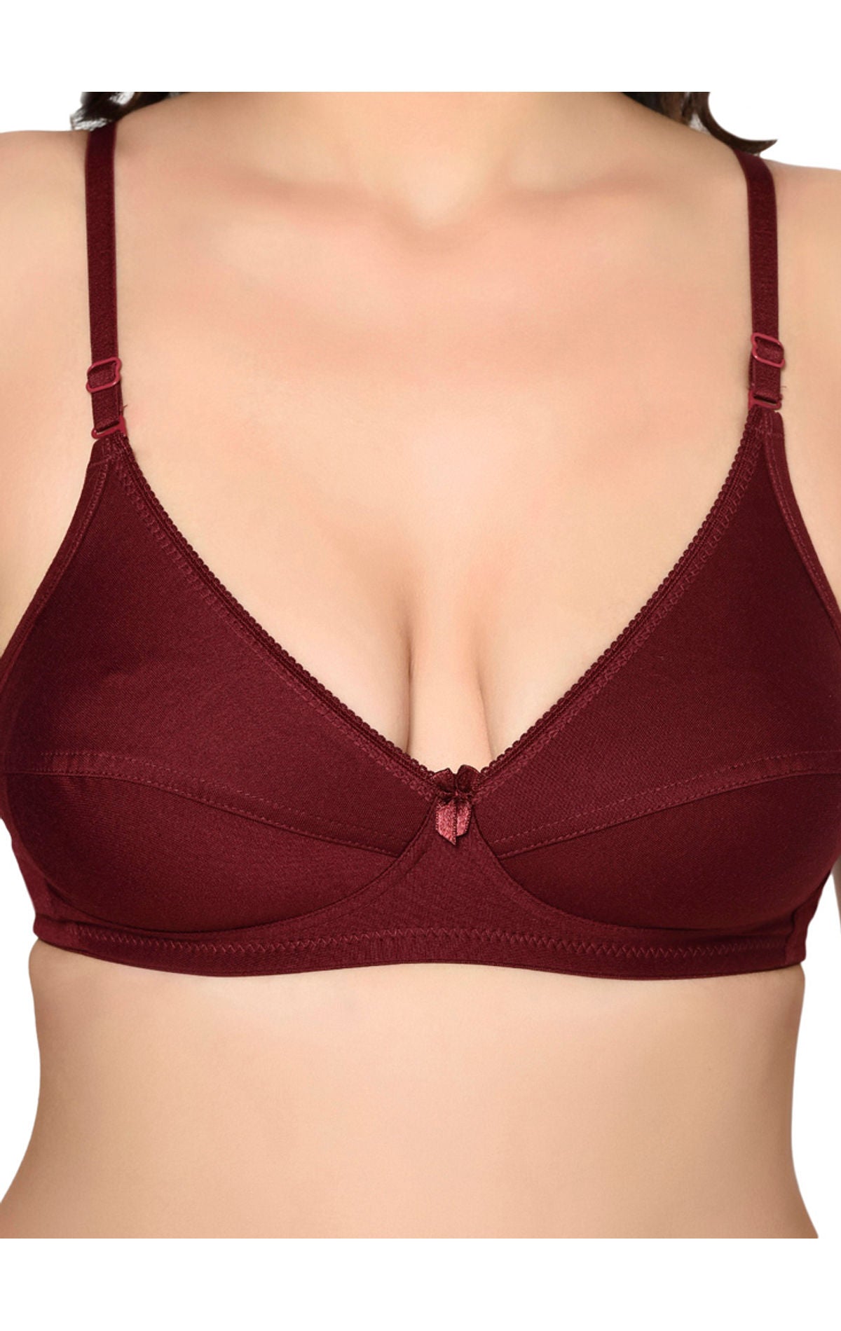 Bodycare Seamed, Non Padded Bra-1567-MH