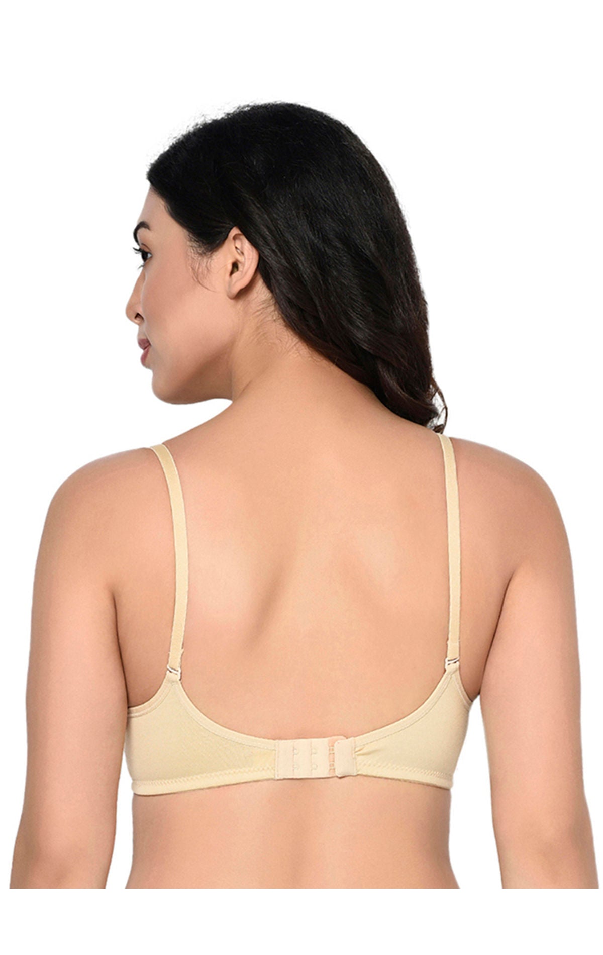 Bodycare Seamed, Non Padded Bra-1567-Skin