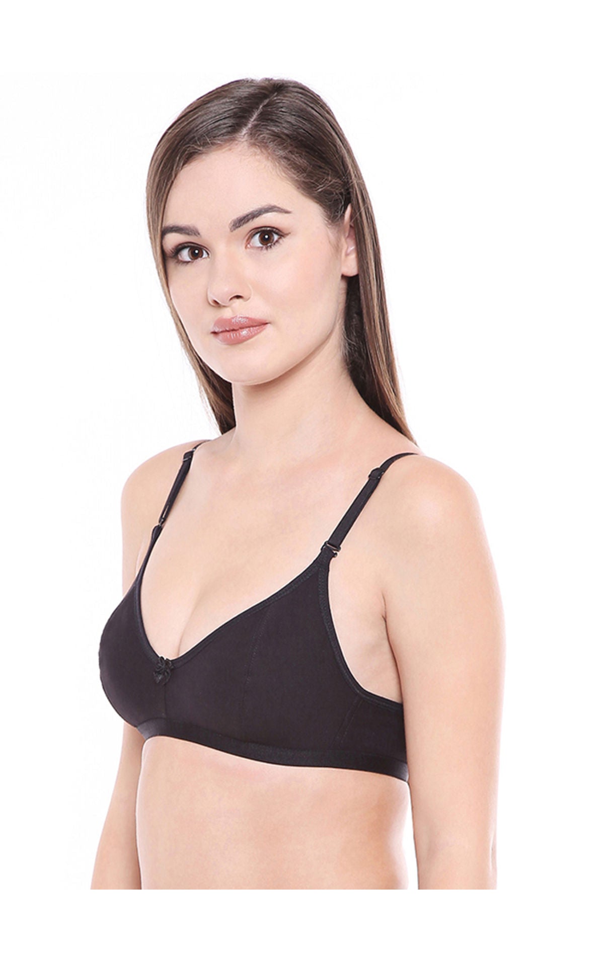 Perfect Coverage Bra-1575B with free transparent strap