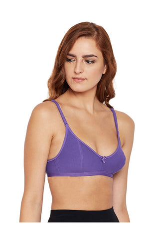 Perfect Coverage Bra-1575-LILAC with free transparent strap